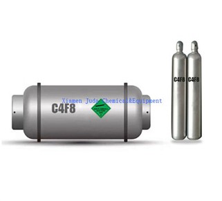 Wysoka czystość 99,999% oktafluorocyklobutan C4F8 gaz